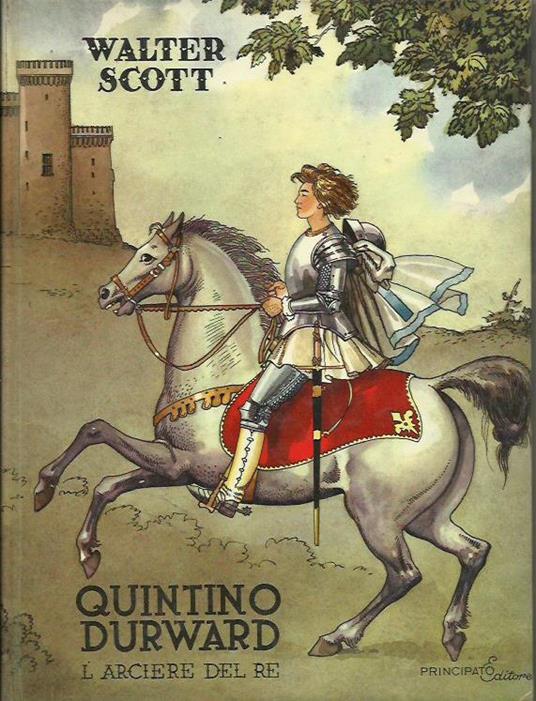 Quintino Durward - Walter Scott - copertina