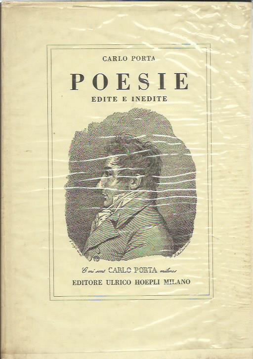 Poesie edite e inedite - Carlo Porta - copertina