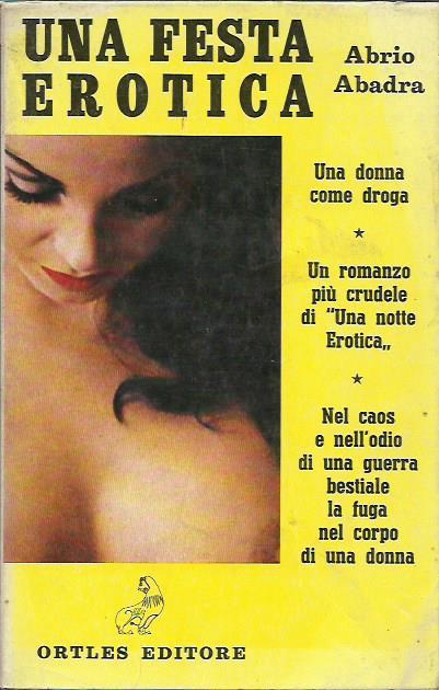 Una festa erotica - Abrio Abadra - copertina