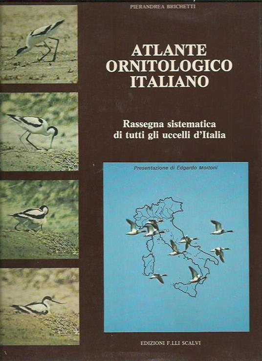 Atlante ornitologico Italiano Vol.1 - Pierandrea Brichetti - copertina