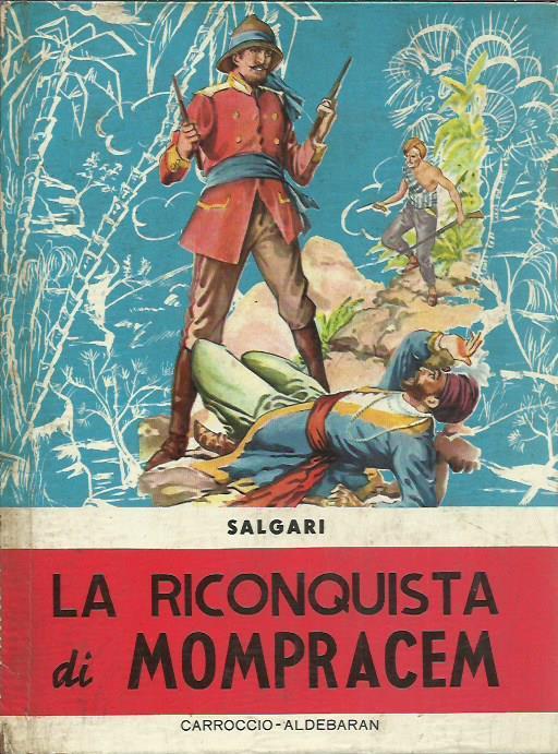 La riconquista di Mompracem - Emilio Salgari - copertina