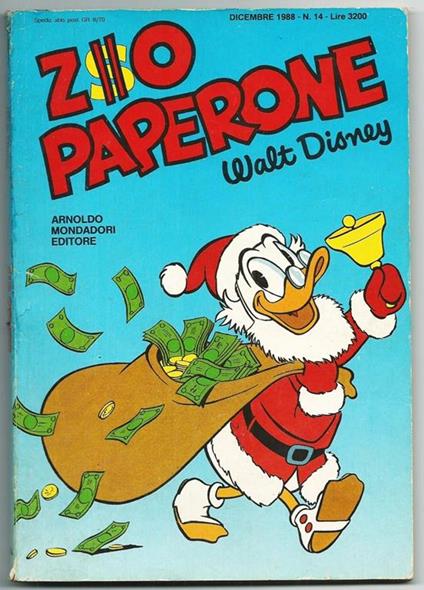 Zio Paperone N.14 Del 1988 - copertina