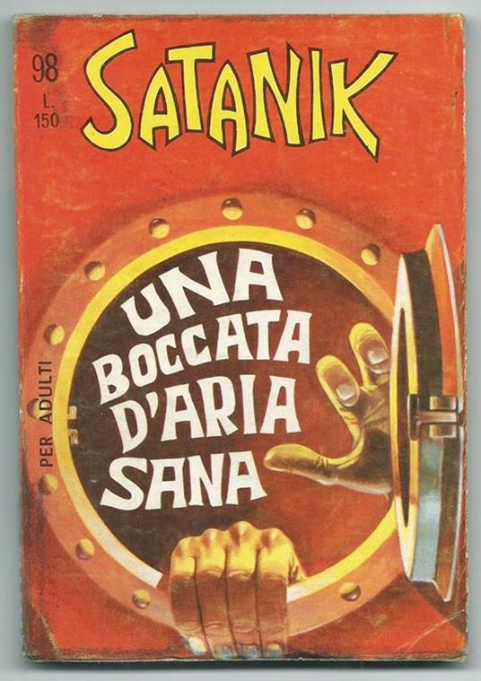 Satanik N.98. Una Boccata D'aria Sana - copertina