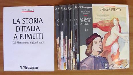 Storia D'italia a Fumetti. Manara e Enzo Biagi. 15 32 + Cover Blisterata - Milo Manara,Enzo Biagi - 2