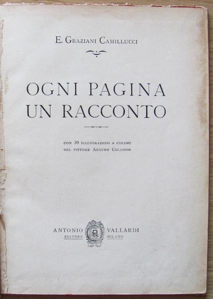 Ogni Pagina Un Racconto ill. da Arturo Colombo - E. Graziani Camillucci - 7