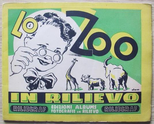 Lo Zoo In Rilievo - Gabriella Anzani - copertina