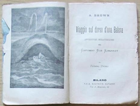 Viaggio Sul Dorso D'una Balena - Vol. I E Ii Completo - A. F. T. Brown - 3