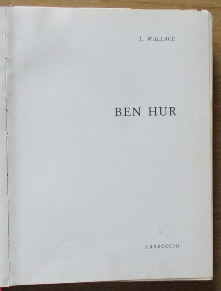 Ben Hur - L. Wallace - 2