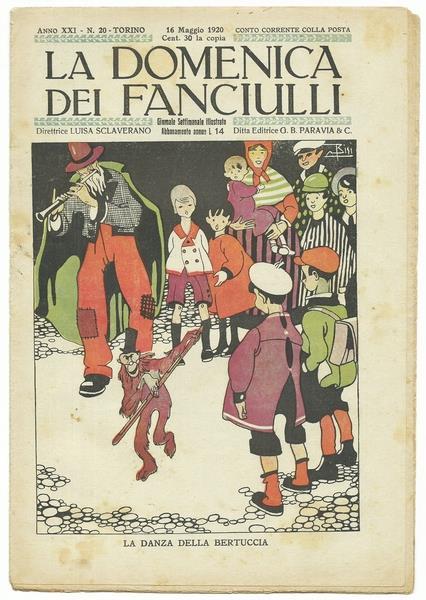 La Domenica Dei Fanciulli N.20 Del 16 Maggio 1920 - copertina