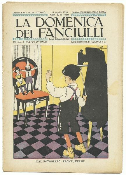 La Domenica Dei Fanciulli N.15 Del 11 Aprile 1920 - copertina