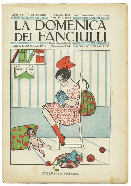 La Domenica Dei Fanciulli N.28 Del 11 Luglio 1920 - copertina