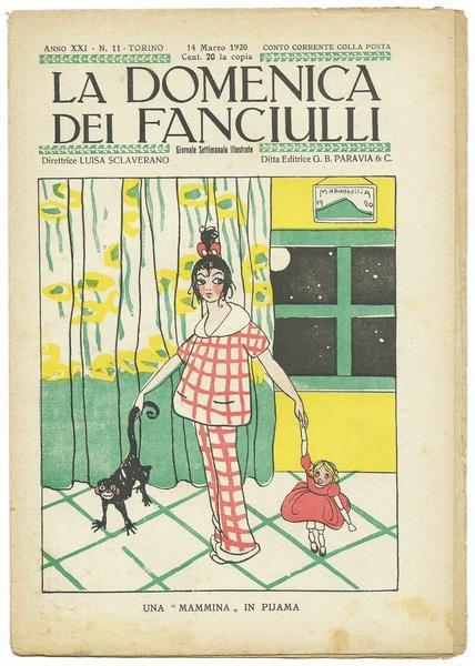 La Domenica Dei Fanciulli N.11 Del 14 Marzo 1920 - copertina