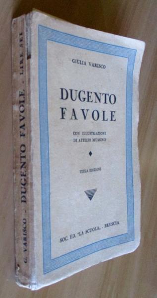 Dugento Favole - Giulia Varisco - copertina