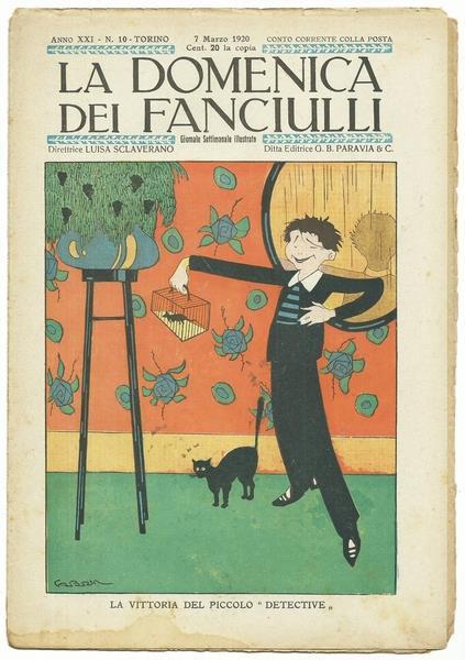 La Domenica Dei Fanciulli N.10 Del 7 Marzo 1920 - copertina