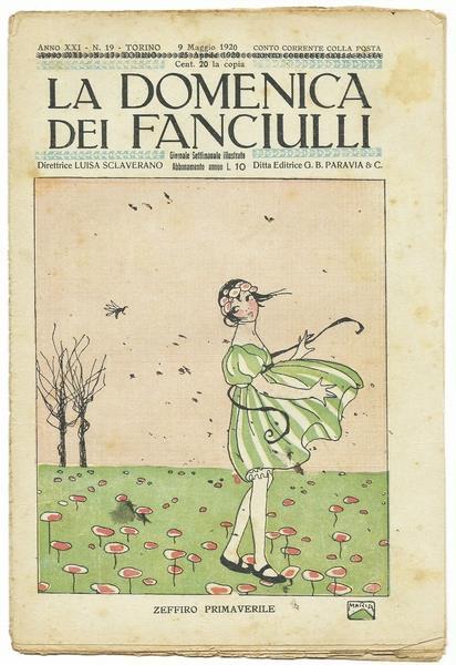 La Domenica Dei Fanciulli N.19 Del 9 Maggio 1920 - copertina