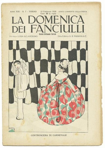 La Domenica Dei Fanciulli N.7 Del 15 Febbraio 1920 - copertina