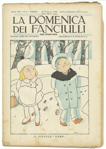 La Domenica Dei Fanciulli N.8 Del 22 Febbraio 1920 - copertina