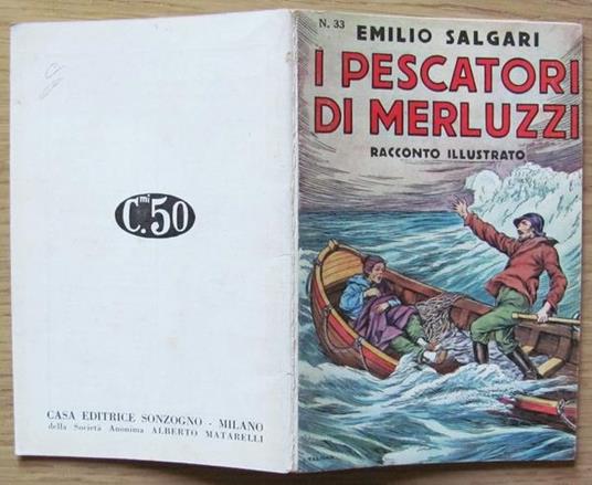 I Pescatori Di Merluzzi. I Racconti Di Avventure N.33 - Emilio Salgari - copertina