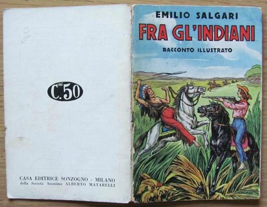 Fra Gl'Indiani. I Racconti Di Avventure N.5 - Emilio Salgari - copertina