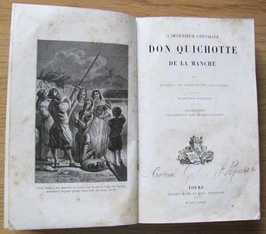 L' ingénieux Chevailer Don Quichotte De La Manche - Miguel de Cervantes - copertina