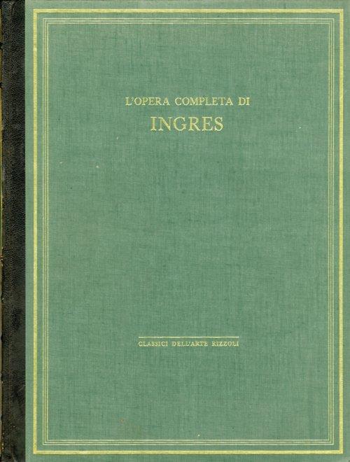 L' opera completa di Ingres - copertina