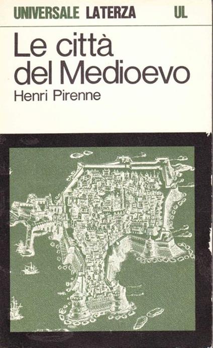 Le città del Medioevo - Henri Pirenne - copertina