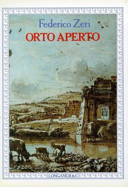 Orto aperto - Federico Zeri - copertina