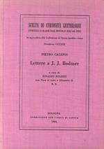 Lettere a J. J. Bodmer