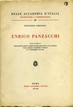 Enrico Panzacchi - Discorso Pronunziato Per Il Primo Centenario Della Sua Nascita Nella Reale Accademia D'italia Il 21 Dicembre 1940. Copia autografata