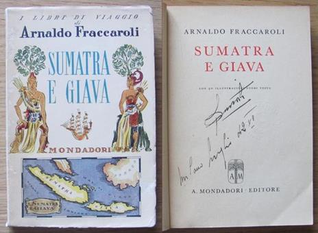 Sumatra e Giava. Copia autografata - Arnaldo Fraccaroli - copertina