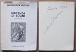 Urgenza Di Sogni - Racconti Strani. Copia autografata