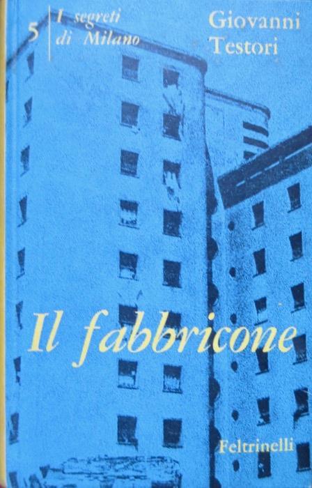Il fabbricone - Giovanni Testori - copertina
