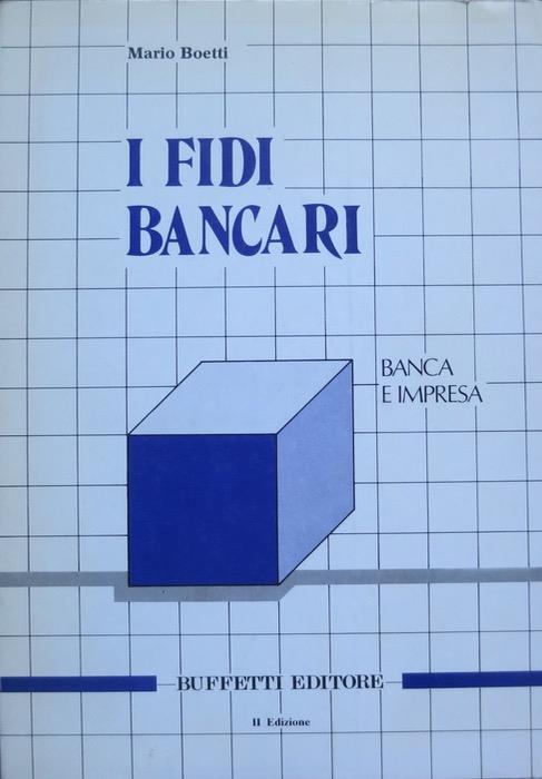 I fidi bancari: guida pratica - Mario Boetti - copertina