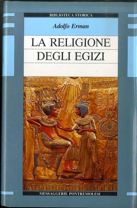 La religione degli Egizi - Adolf Erman - copertina