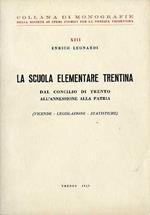 La scuola elementare trentina: dal Concilio di Trento all’annessione alla patria: (vicende, legislazione, statistiche)