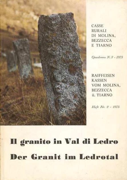 Il granito in Val di Ledro - Fausto Stefenelli - copertina