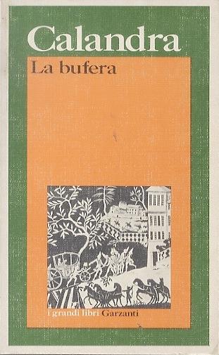 La bufera - Edoardo Calandra - copertina