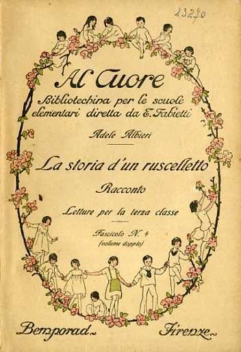 La storia d’un ruscelletto: racconto - Adele Albieri - copertina