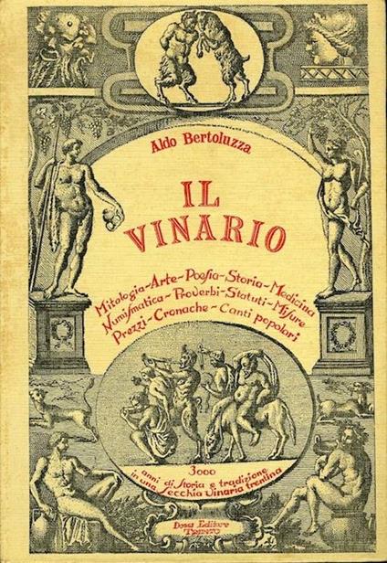 Il vinario - Aldo Bertoluzza - copertina