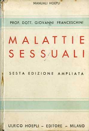 Le malattie sessuali. Manuale Hoepli - Giovanni Franceschini - copertina