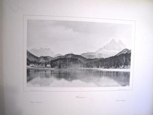 Misurinasee. Lago di Misurina - Lake of Misurina - Theodor Wundt - copertina