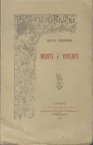 Morti e viventi - Enrico Panzacchi - copertina