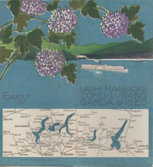 Laghi Maggiore, Como-Lugano, Garda & Iseo - copertina