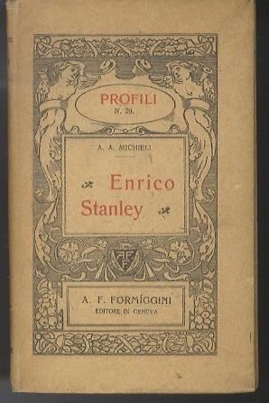 Enrico Stanley. Profili 29 - Adriano A. Michieli - copertina