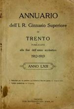 Materiali per un giudizio su Cristoforo Busetti poeta. Sta in: Annuario dell’I. R. Ginnasio Superiore di Trento pubblicato alla fine dell’anno scolastico 1912-13