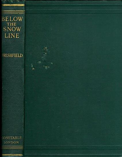 Below the snow line - Douglas W. Freshfield - copertina