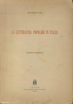 La letteratura popolare in Italia: saggio storico