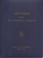 Annuario della Accademia navale. Anno accademico 1947-1948