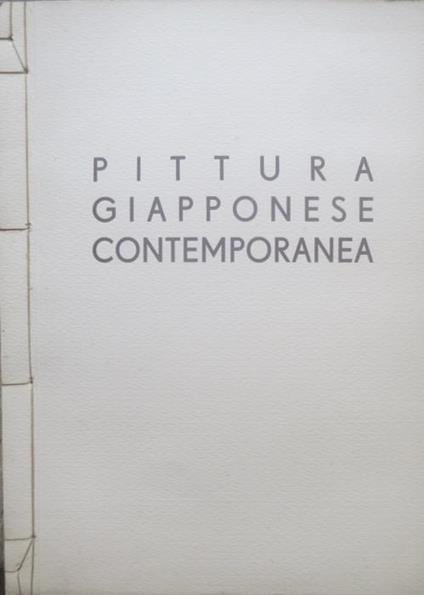 Pittura giapponese contemporanea - Carlo E. Rava - copertina