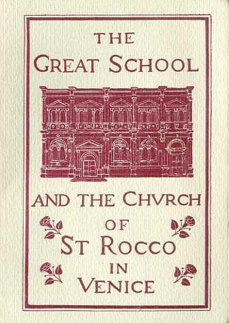 The Great school and the Church of st. Rocco in Venice - Alessandro Mazzucato - copertina